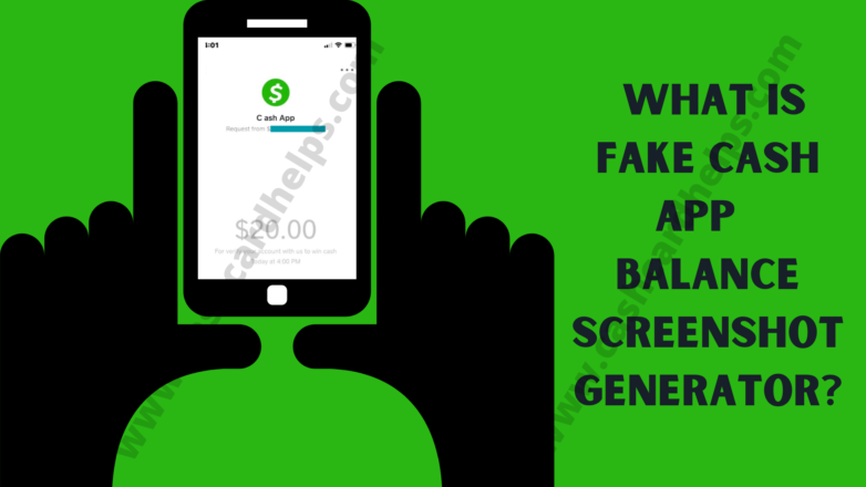 Fake Cash App Balance Screenshot Generator