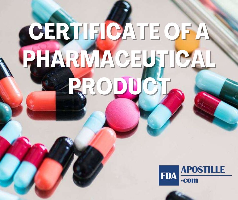 The Definitive Guide to Certificate of A Pharmaceutical Product