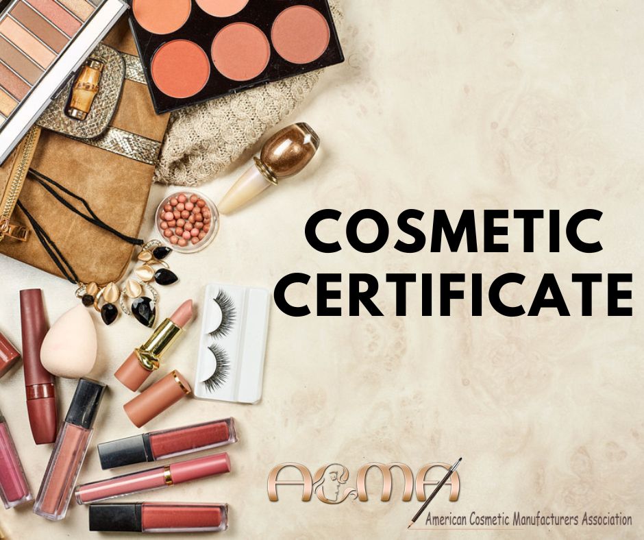 cosmetic certificate