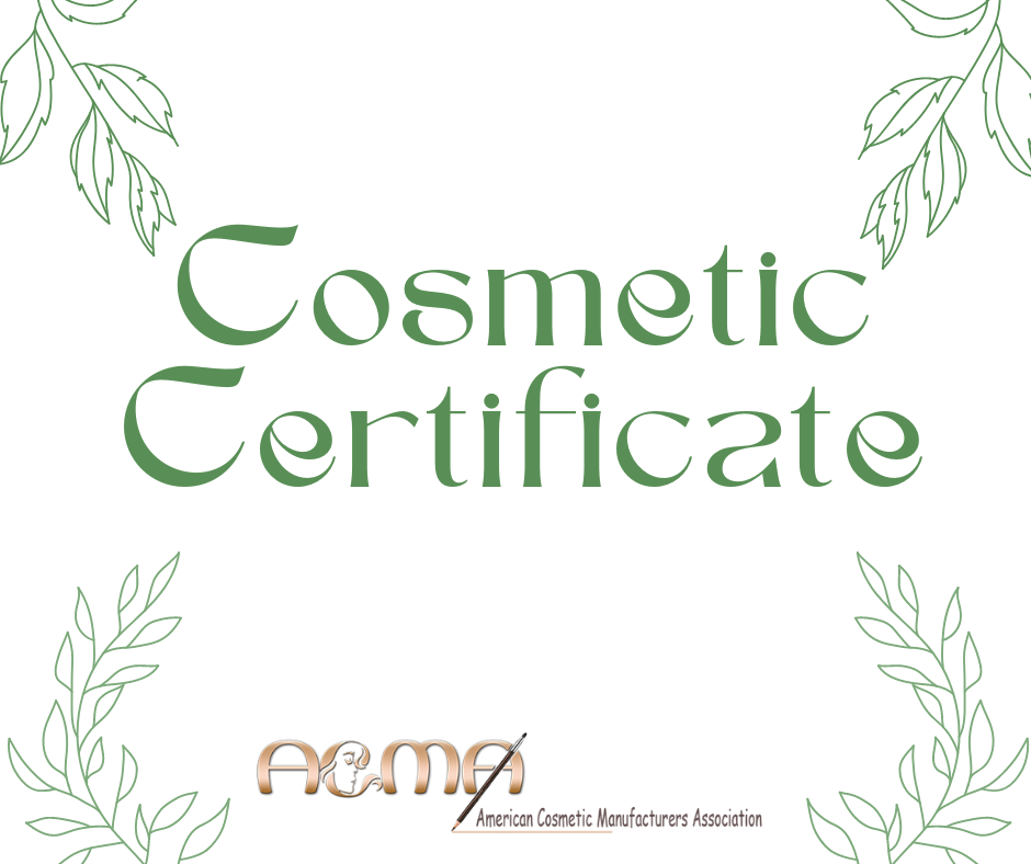 The Basic Principles of Cosmetic Certificate